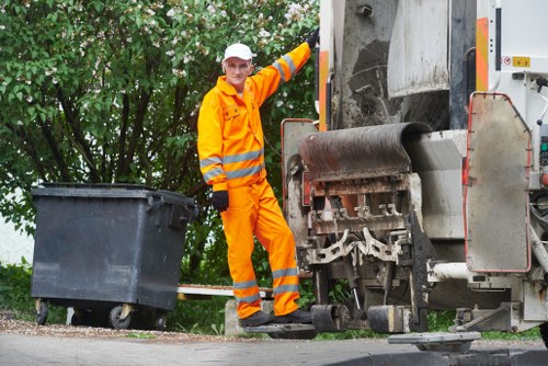 Eco-friendly disposal during garage clearance